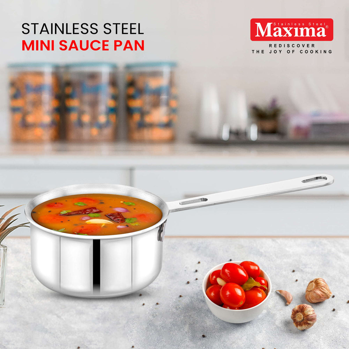 Get Triply Stainless Steel Sauce Pot at –Maxima Cookware – Maxima  Kitchenware