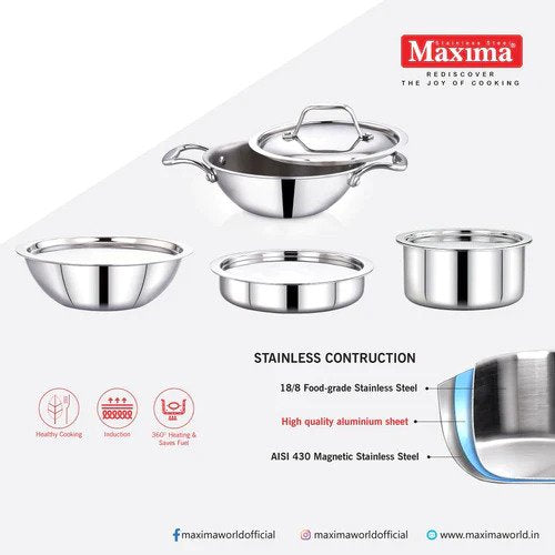 What Do You Need To Know About Triply, 5-Ply, And 7-Ply Cookware ...