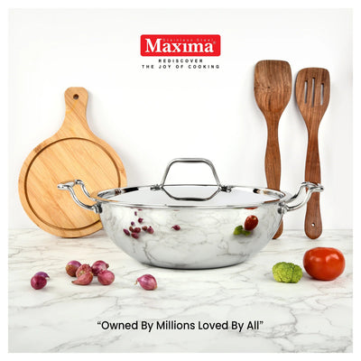 The Maxima’s Tri-Ply Stainless Steel Cookware : Best Of Health & Convenience