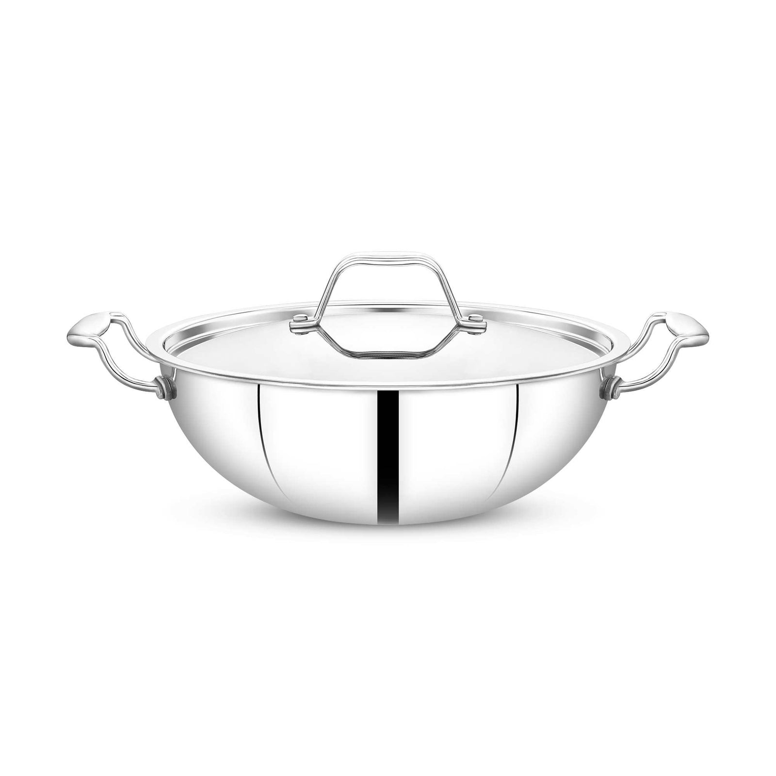 Maxima Honeycomb Triply Kadai | Triply Kadai | Maxima Kitchenware