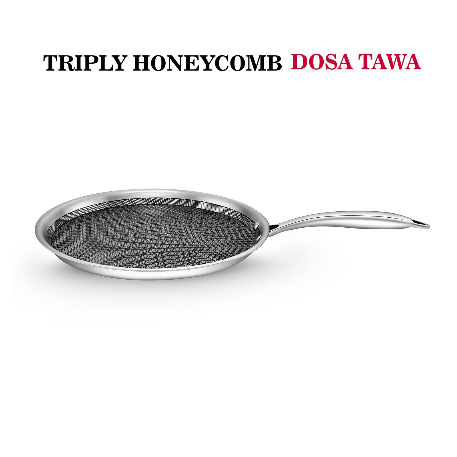 Maxima Triply  Honeycomb Dosa Tawa (Induction Friendly)