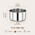 12cm/0.8 Ltr