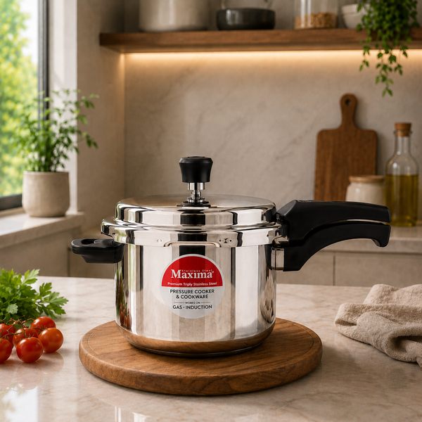 Maxima Stainless Steel Aura Pressure Cooker