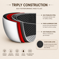 Maxima Induction-Friendly Triply Honeycomb Tasra