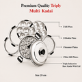 Maxima Induction-Friendly Triply Multi Kadai (28cm)