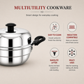 Maxima Induction-Friendly Triply Multi Kadai (20cm)
