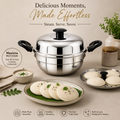 Maxima Induction-Friendly Triply Multi Kadai (20cm)