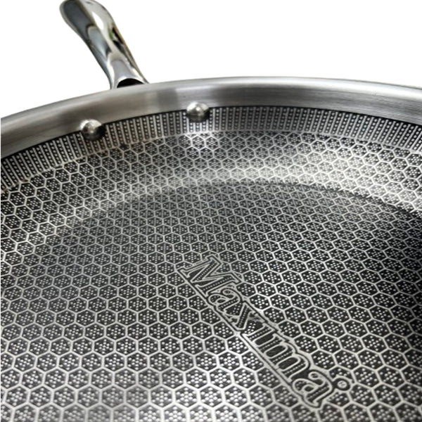 Maxima Induction-Friendly Triply Honeycomb Fry Pan (Without Lid)