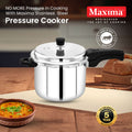 Auro Pressure Cooker | Auro Steel Pressure Cooker | Maxima Kitchenware