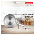 Maxima Triply Stainless Steel Mini Fry Pan (Induction Friendly)