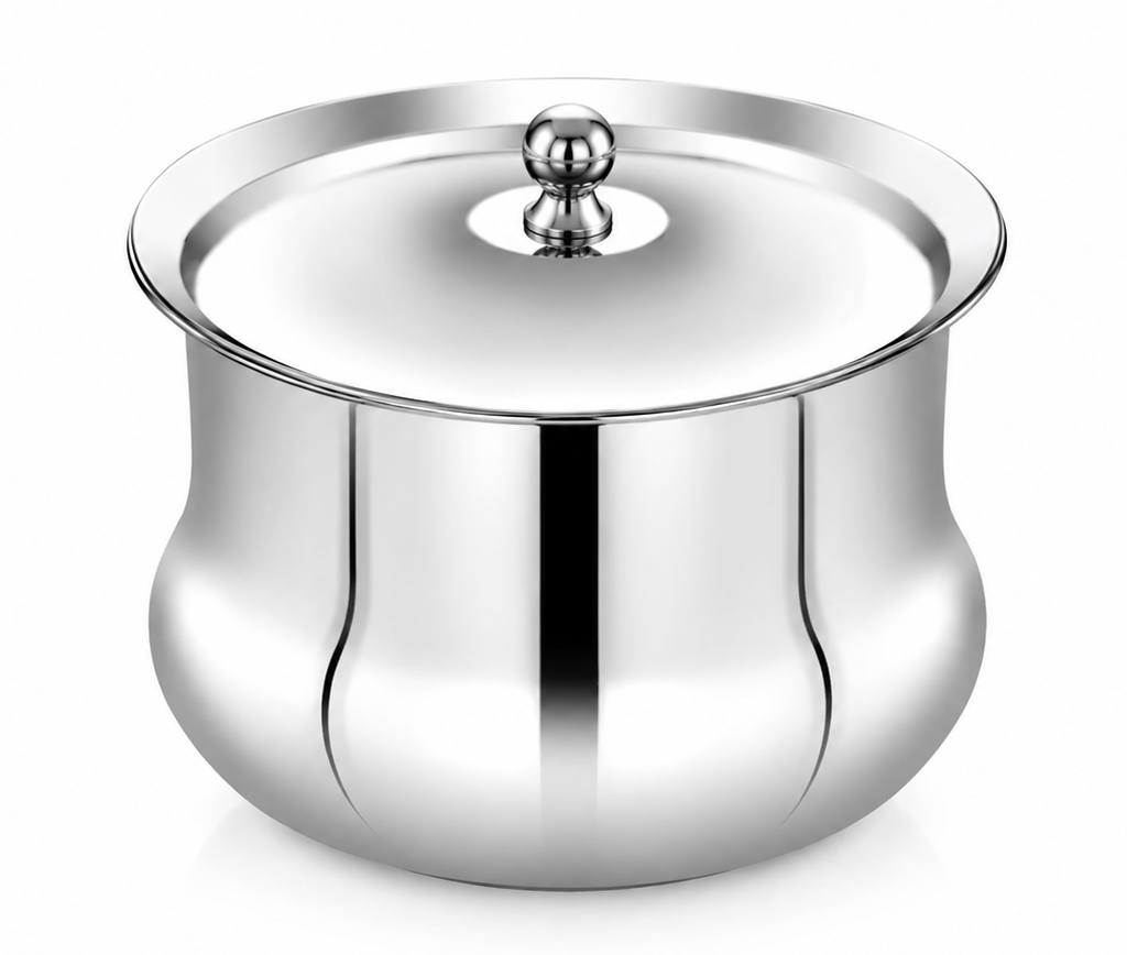 Maxima Stainless Steel Ghee Pot - Shahi