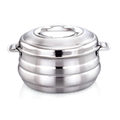 Maxima Stainless Steel Belly Silver Touch Hot Pot