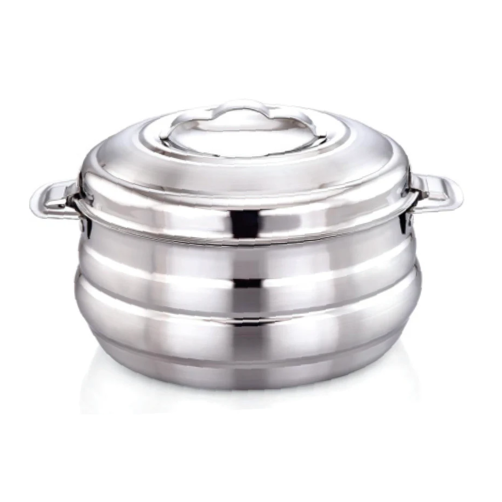 Maxima Stainless Steel Belly Silver Touch Hot Pot
