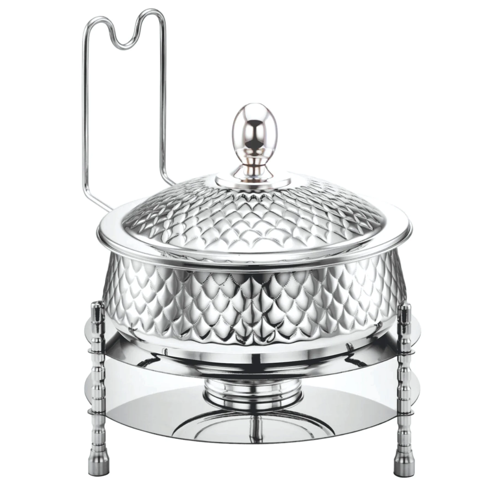 Maxima Stainless Steel Royale Nakshi Hot Pot