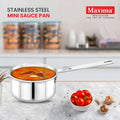Mini Sauce Pan | Stainless Steel Sauce Pan | Maxima Kitchenware