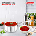 Mini Sauce Pan | Stainless Steel Sauce Pan | Maxima Kitchenware