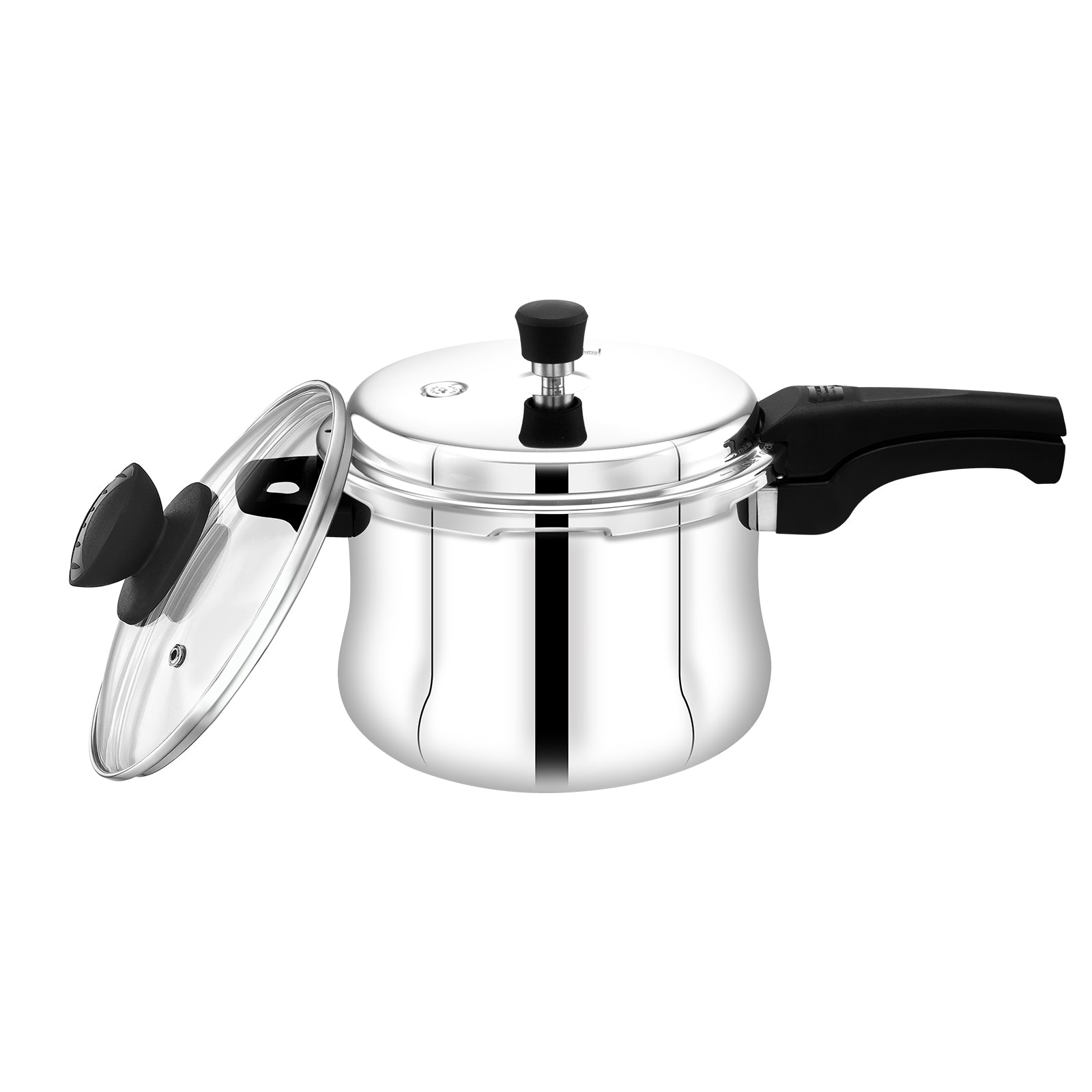 Triply SS Sumo Belly Pressure Cooker (Induction Friendly)