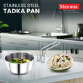 Stainless Steel Tadka Pan | Maxima Tadka Pan | Maxima Kitchenware