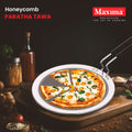 Maxima Triply Stainless Steel Honeycomb Paratha Tawa (Induction Frienly)