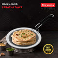 Maxima Triply Stainless Steel Honeycomb Paratha Tawa (Induction Frienly)