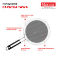Maxima Triply Stainless Steel Honeycomb Paratha Tawa (Induction Frienly)