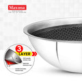Stainless Steel Tasla | Maxima Triply Tasla | Maxima Kitchenware