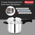 Maxima Triply Stainless Steel Sumo Cooker (Induction Friendly)