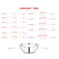 Maxima Kitchenware Triply Stainless Steel Tasla with Lid