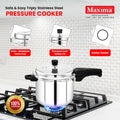 Maxima Triply Stainless Steel Sumo Plus Cooker (Induction Friendly)
