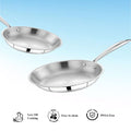 Maxima Triply Stainless Steel Mini Fry Pan (Induction Friendly)