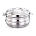 Maxima Stainless Steel Belly Silver Touch Hot Pot