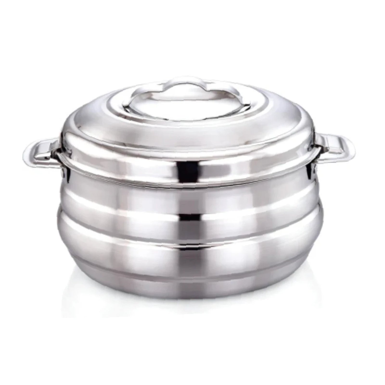 Maxima Stainless Steel Belly Silver Touch Hot Pot