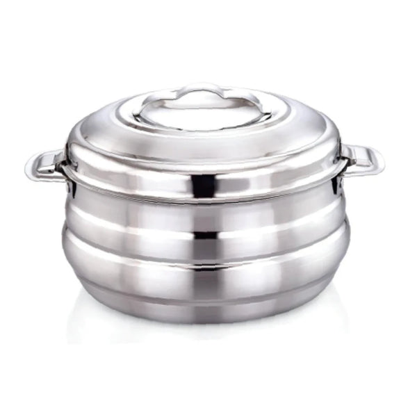Maxima Stainless Steel Belly Silver Touch Hot Pot