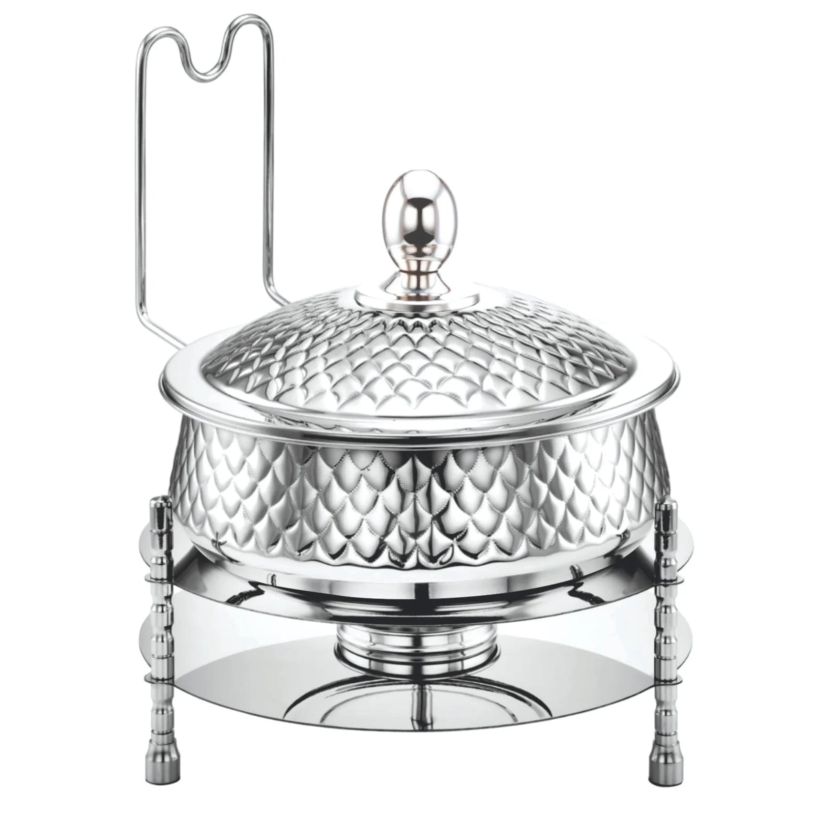 Maxima Stainless Steel Royale Nakshi Hot Pot