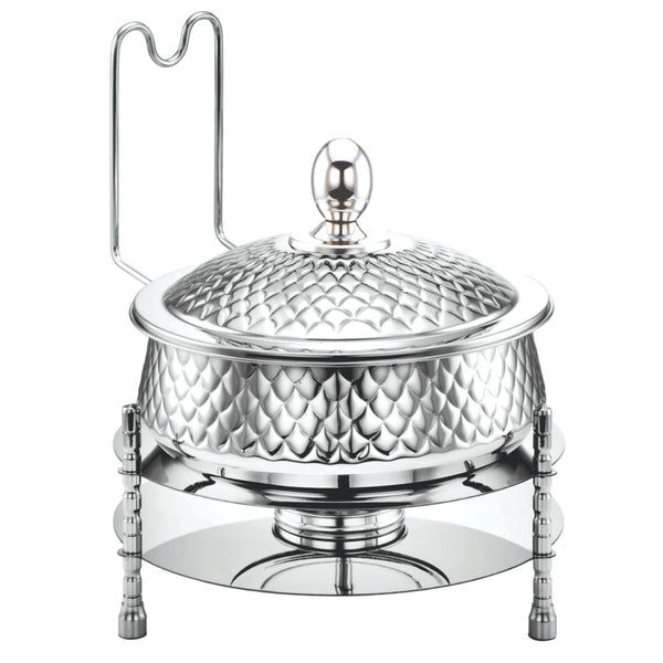 Maxima Stainless Steel Royale Nakshi Hot Pot