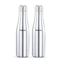 Maxima Stylo Stainless Steel Water Bottle Matt Finish - 1000Ml Pack Of 2
