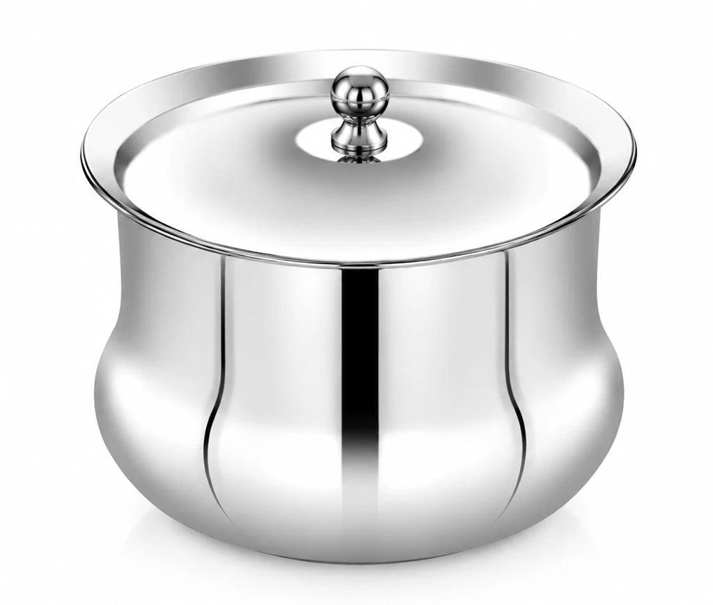 Maxima Stainless Steel Ghee Pot - Shahi
