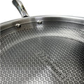 Maxima Induction-Friendly Triply Honeycomb Fry Pan (With Lid)