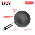 Maxima Triply Stainless Steel Chapati Tawa (induction friendly)
