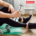 Maxima Hammered Stainless Steel Water Bottle Mirror Finish