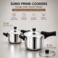 Maxima Triply Sumo Prime 2 Ltr + 3 Ltr Cooker Combo