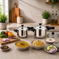 Maxima Triply Sumo Prime 2 Ltr + 3 Ltr Cooker Combo