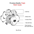 Maxima - Triply Stainless Steel Multi Kadai (Induction Friendly)