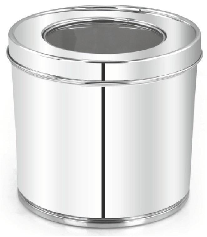 Maxima Stainless Steel Stack Easy Container (304 Grade)